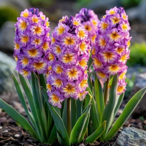 Гиацинт Пинк Перпл купить по цене от 2099р. в интернет-магазине «Посадика» с доставкой почтой в в Большой Каменье и по всей России – [изображение №1].