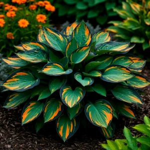 Хоста Бархатный Полог купить по цене от 560р. в интернет-магазине «Посадика» с доставкой почтой в в Большой Каменье и по всей России – [изображение №1].