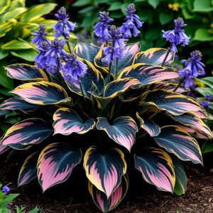 Хоста Пайн Эхо купить по цене от 699р. в интернет-магазине «Посадика» с доставкой почтой в в Большой Каменье и по всей России – [изображение №1].